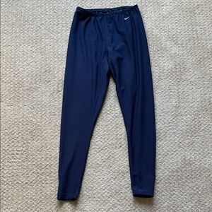🟢 5/$25 Nike | Women's Navy Blue Baselayer Leggings | Size S